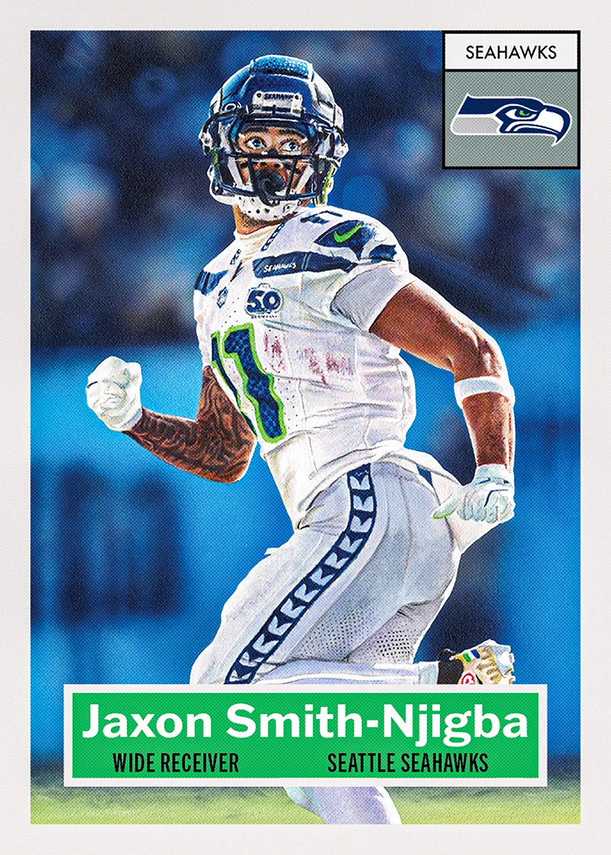 Jaxon Smith-Njigba 2026 NFL Living Set® Card 2 — Superfractor & Parallel Odds
